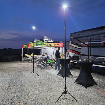 Telescoping Area Light Series - 6ft, 8ft, & 10ft options