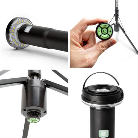 Telescoping Area Light Series - 6ft, 8ft, & 10ft options
