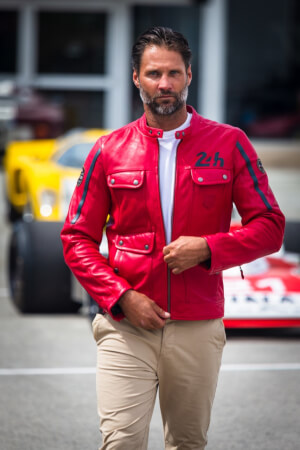 Men's 24H Le Mans Silverstone Light Leather Jacket