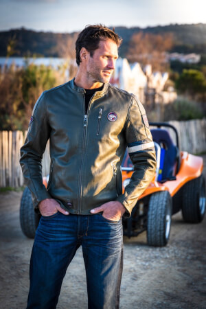 Men's 24H Le Mans Silverstone Light Leather Jacket