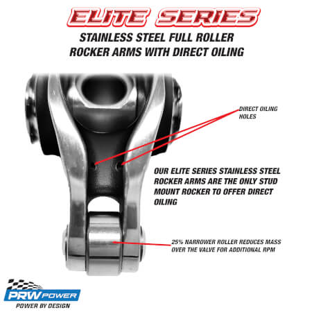 PRW Power Elite Series Rocker Arms