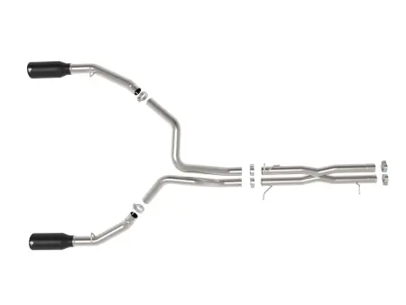 304 Stainless Cat-Back Exhaust w/ Black Tips 2025 RAM RHO