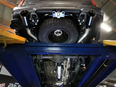 304 Stainless Cat-Back Exhaust w/ Black Tips 2025 RAM RHO
