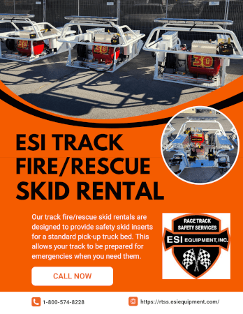 ESI Track Fire/Rescue Skid Rental
