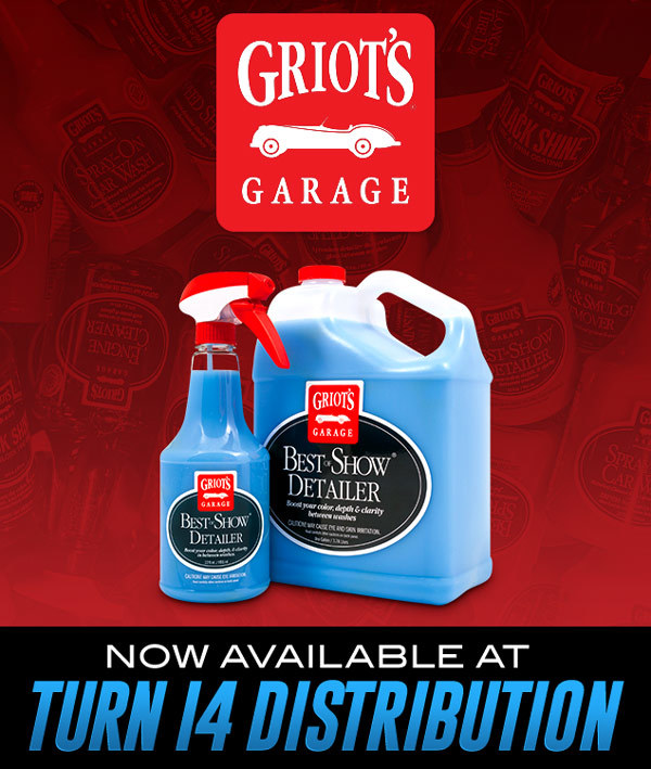 Griot's Garage Now Available at Turn 14 Distribution!