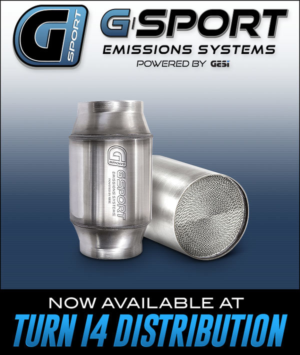 G-Sport Emissions Systems at Turn 14 Distribution!