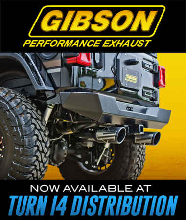 Gibson Performance Exhaust at Turn 14 Distribution!