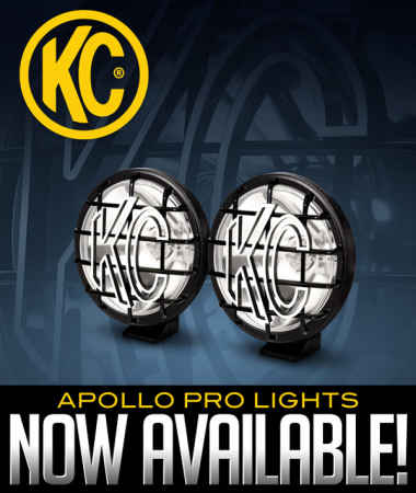 KC HiLiTES Apollo Pro Lights Now Available!