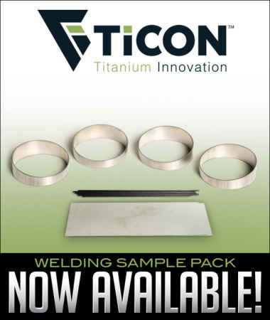 Ticon Industries Welding Sample Pack Now Available!