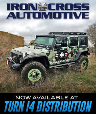Iron Cross Automotive at Turn 14 Distribution!