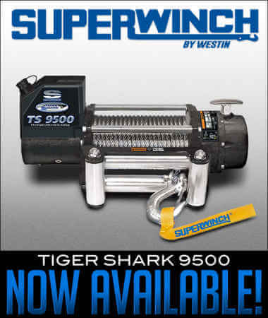 Superwinch Tiger Shark 9500 Now Available!