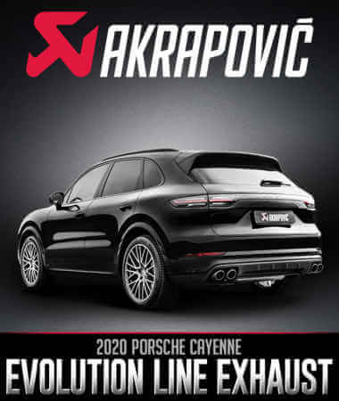Akrapovič Evolution Exhaust System: 2020 Porsche Cayenne