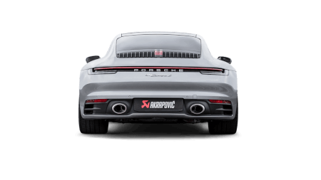 Akrapovič Slip-On Race Line for the Porsche 911 (992)