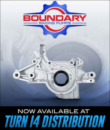 Boundary Racing Pumps at Turn 14 Distribution!