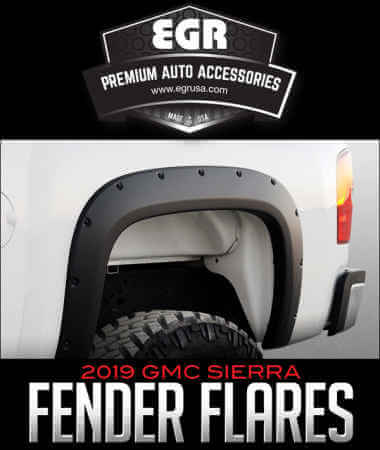 EGR Fender Flares: 2019 GMC Sierra