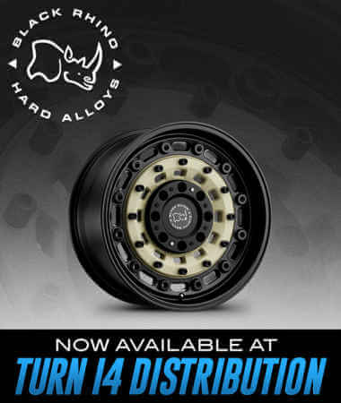 Black Rhino Hard Alloys at Turn 14 Distribution!
