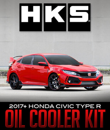 HKS Oil Cooler Kit: 2017+ Honda Civic Type R