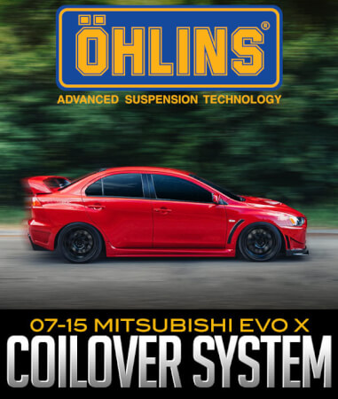 Öhlins Racing Road & Track Coilover System: Mitsubishi EVO X