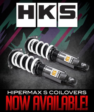 HKS HIPERMAX S Coilovers Available at Turn 14 Distribution!