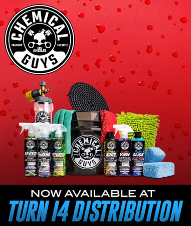 Chemical Guys Now Available at Turn 14 Distribution!