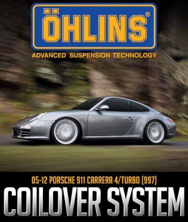 Öhlins Racing Coilovers: 05–12 Porsche 911 Carrera 4/Turbo