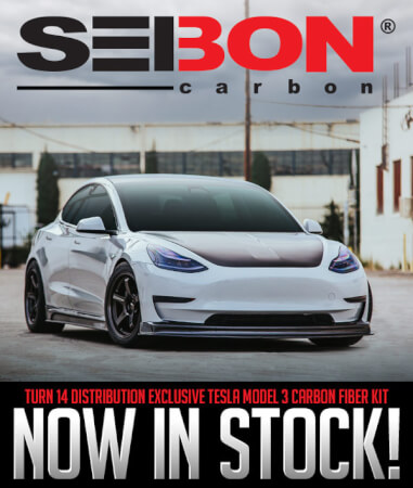 Turn 14 Exclusive Seibon Tesla Model 3 Carbon Fiber Kit