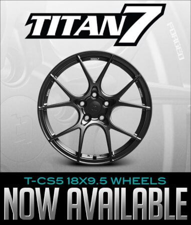 Titan 7 T-CS5 18x9.5 Wheels Now Available at Turn 14