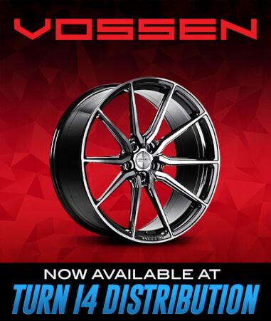 TURN 14 DISTRIBUTION ADDS VOSSEN WHEELS TO LINE CARD