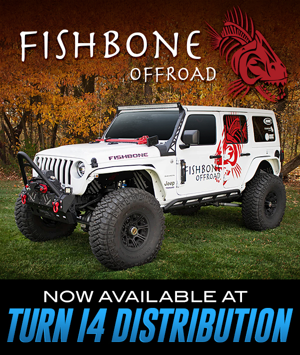 TURN 14 DISTRIBUTION ADDS FISHBONE OFFROAD TO THE LINE CARD