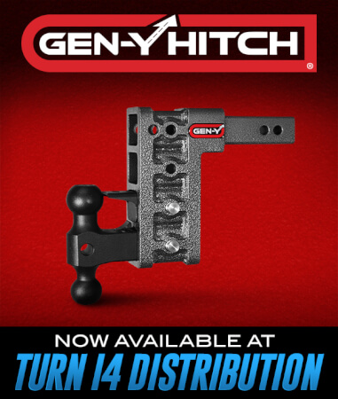 TURN 14 DISTRIBUTION ADDS GEN-Y HITCH TO THE LINE CARD