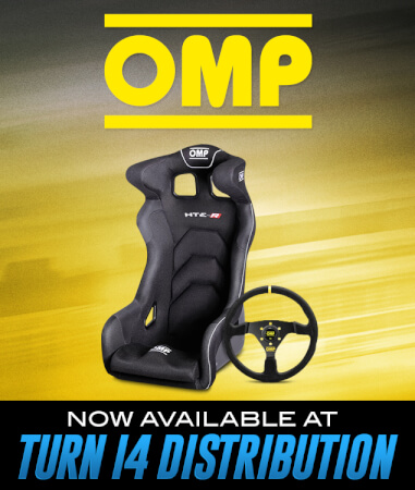 TURN 14 DISTRIBUTION ADDS OMP RACING TO THE LINE CARD