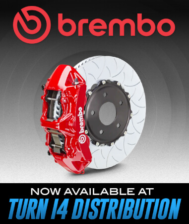 TURN 14 DISTRIBUTION ADDS BREMBO TO LINE CARD