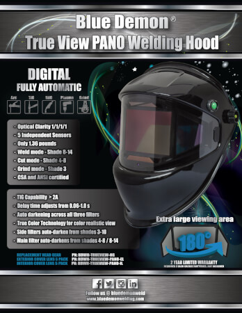 True View PANO Welding Helmet