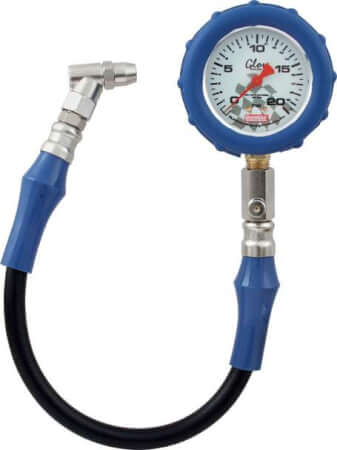 0-20 PSI Glow in the Dark Tire Pressure Gauge 56-022