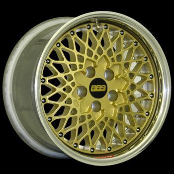 E50 Flat 15" DIAMETER 3-PIECE RACING WHEELS