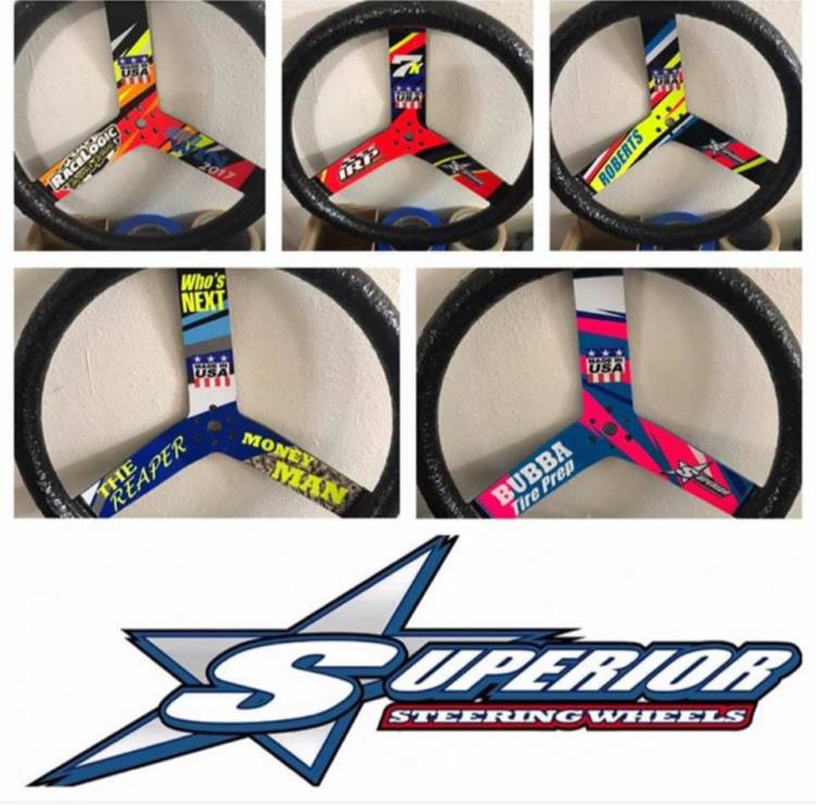 Custom Printed Steering Wheels