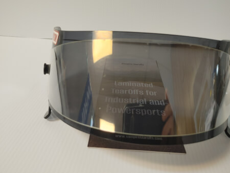 Laminated Visor Tear Offs