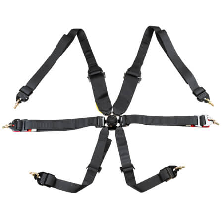 FIA 8853-2016 3"/2" 6-point Race Harness