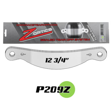 Z Optics Race Tear Offs - FITS ALL BRANDS OF HELMETS