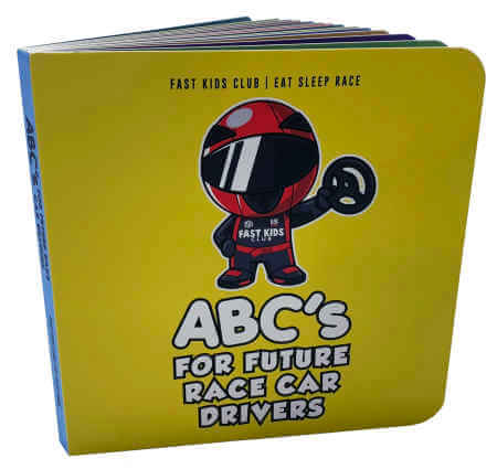 ABC Book For Future Race Car Drivers