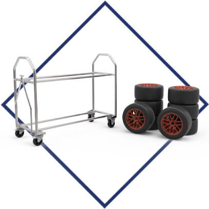 Breda Racing Tyres Trolleys