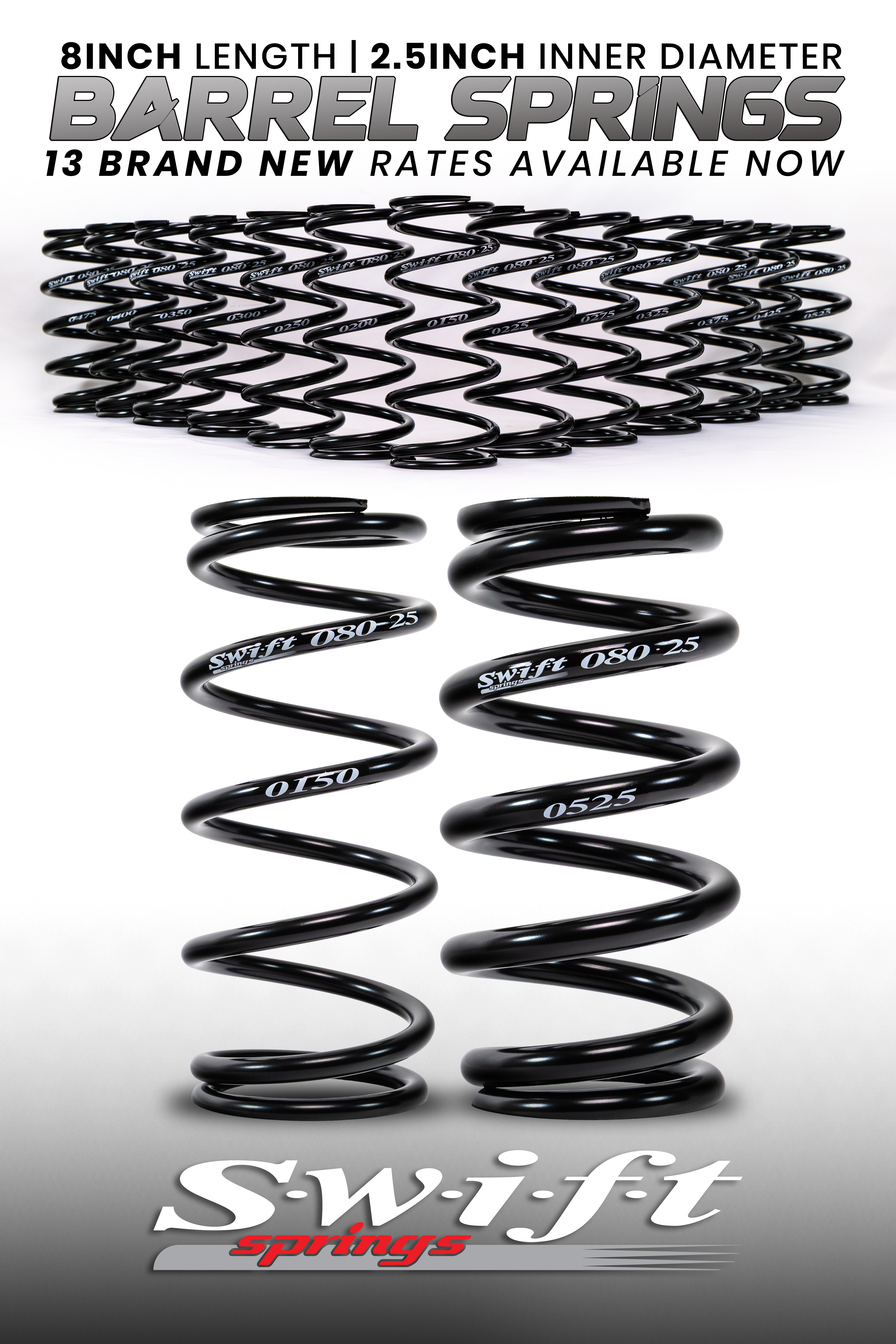 8inch Barrel Springs | 13 Brand NEW Rates