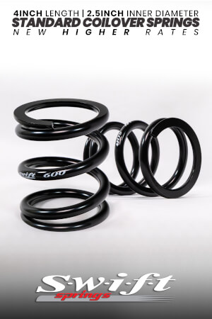 4inch Standard Coilover Springs | 2 New Higher Rates