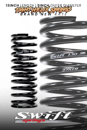 13inch Standard Conventional Tight Helix Springs | New Rate