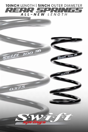 10inch Standard Conventional Rear Springs | All-New Length