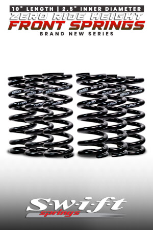 10inch Standard Coilover Front Springs | New Series