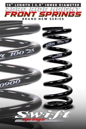 10inch Standard Coilover Front Springs | New Series