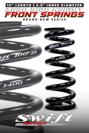 10inch Standard Coilover Front Springs | New Series