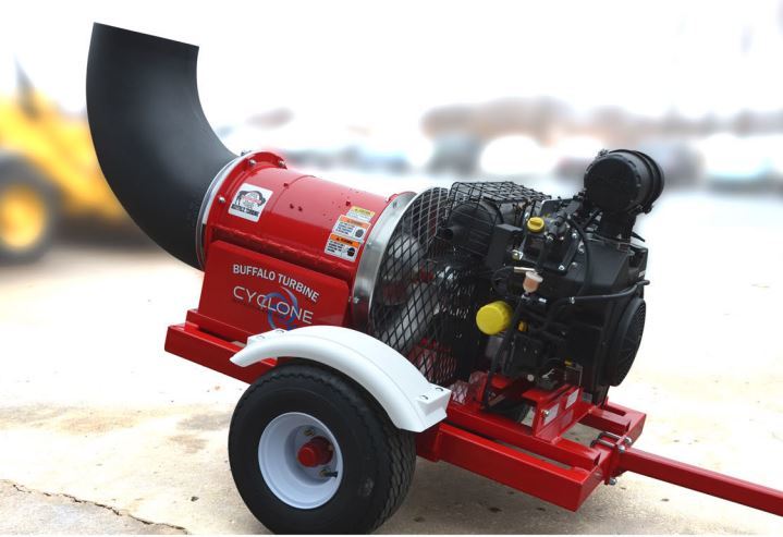 Industries First Electronically Fuel Injected Debris Blower