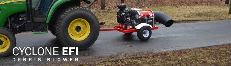 Industries First Electronically Fuel Injected Debris Blower